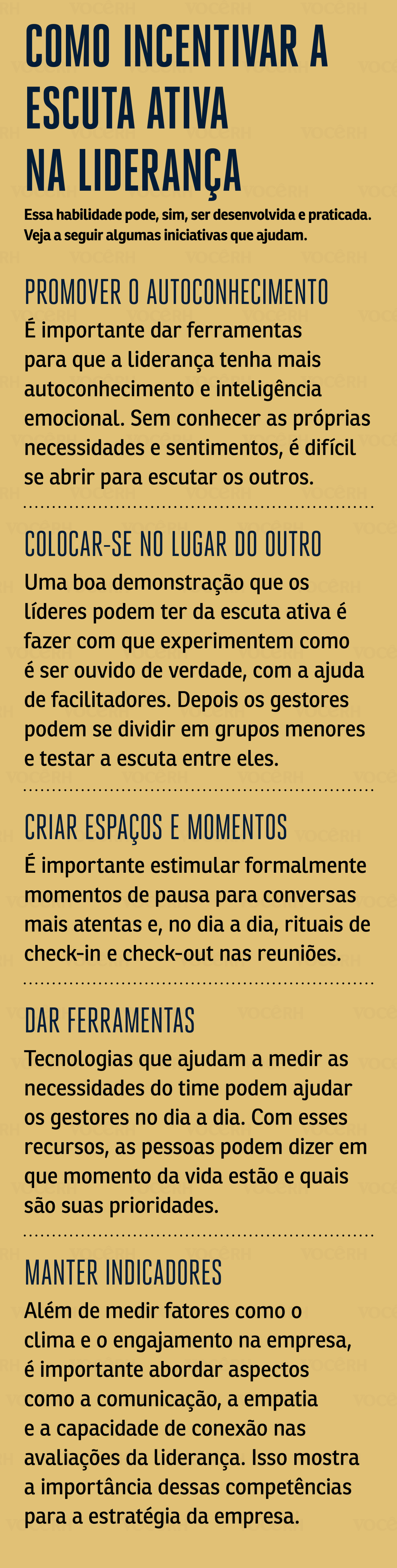 Como incentivar a escuta ativa na liderança