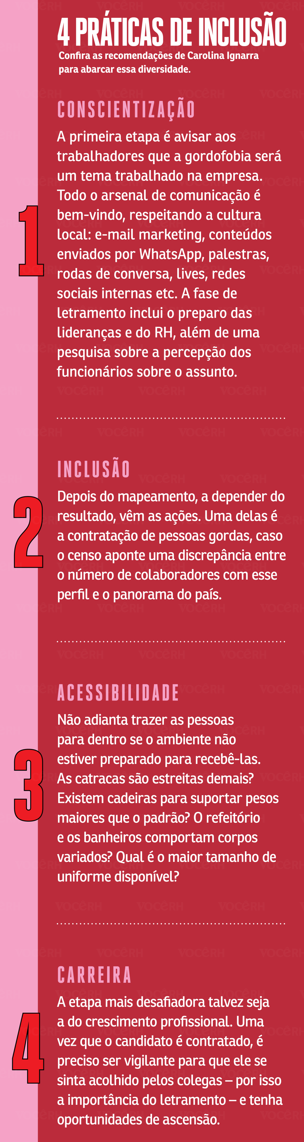 Quatro práticas de inclusão